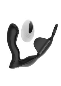 Atomic Heat Up Rechargeable Silicone Massager - Black