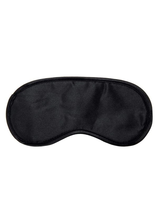 WhipSmart Quickie Cuffs with Eye Mask - Medium/Large - Black