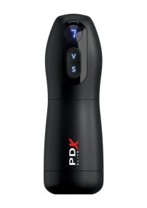PDX Elite Suck-O-Matic Rechargeable Masturbator - Black