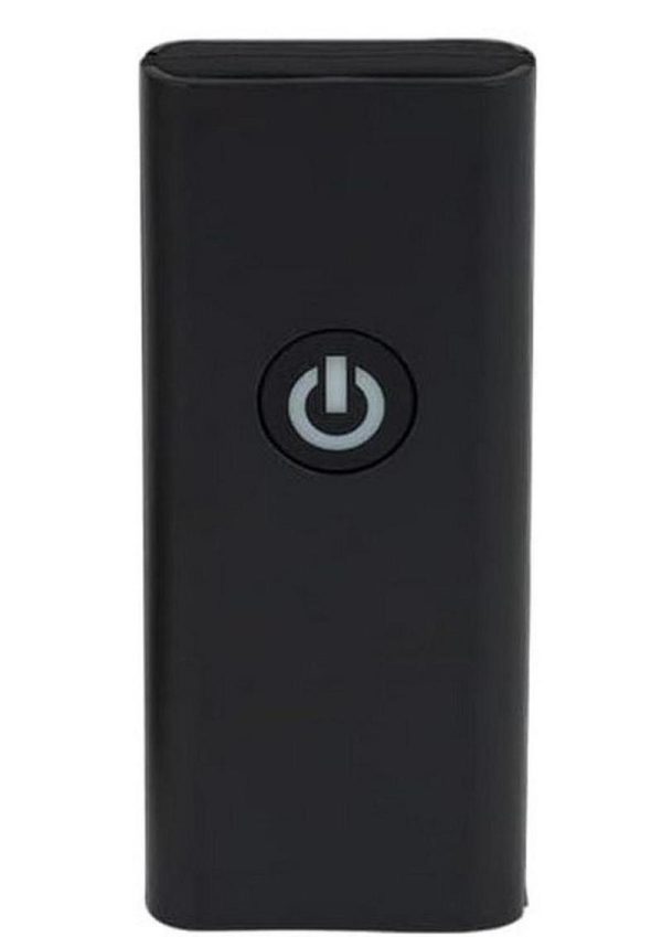 Nexus Duo Rechargeable Silicone Butt Plug with Remote Control - Medium - Black