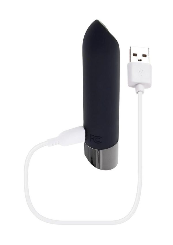 Selopa Little Buddy Rechargeable Silicone Bullet - Black