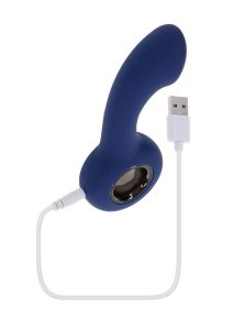 Zero Tolerance Reach Rechargeable Silicone Prostate Stimulator - Blue