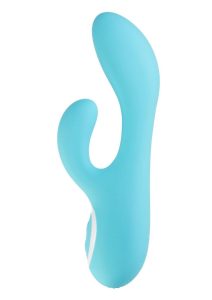 Wonderlust St Tropez Rechargeable Silicone Rabbit Vibrator - Teal