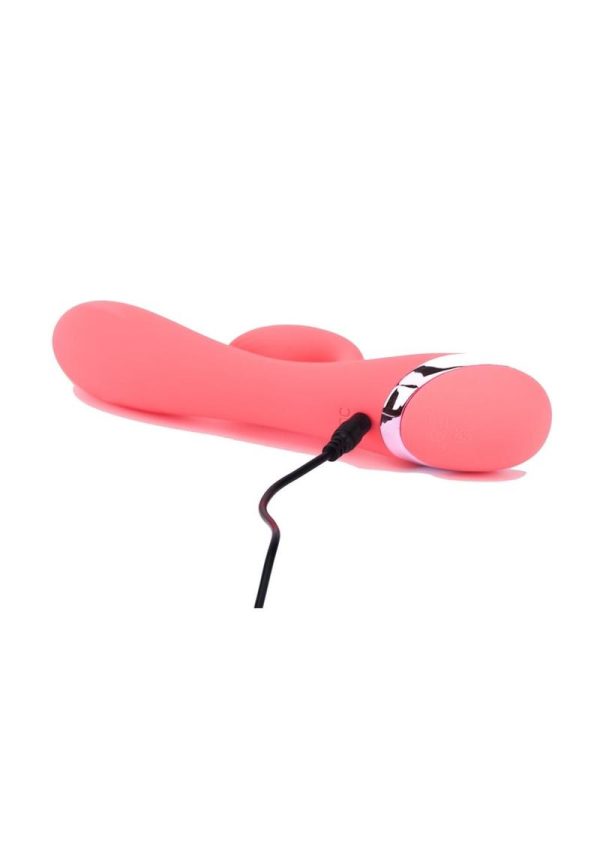 Juicy G-Gasm Stimulator Rechargeable Rabbit Vibrator - Orange