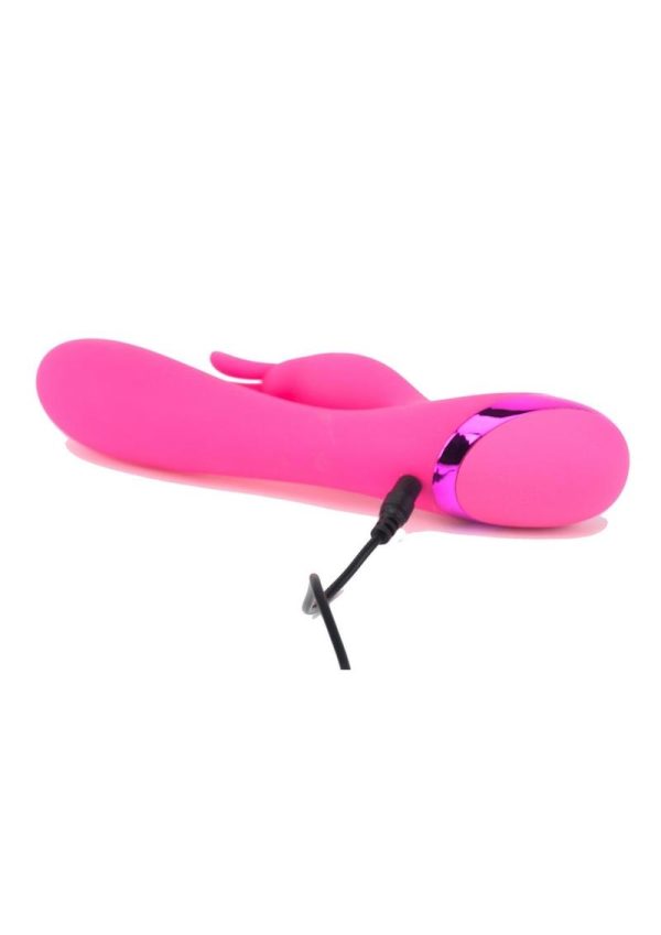 Juicy G-Gasm Rabbit Stimulator Rechargeable Rabbit Vibrator - Pink
