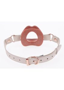 Sex and Mischief Peaches n CreaMe Silicone Lips - Ivory/Rose Gold