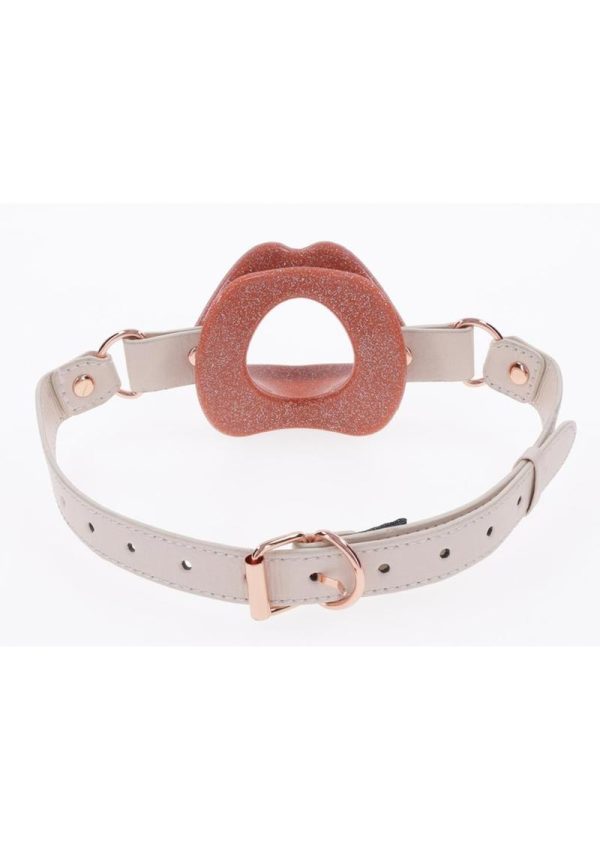 Sex and Mischief Peaches n CreaMe Silicone Lips - Ivory/Rose Gold
