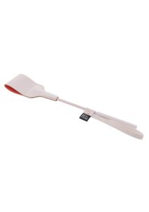 Sex and Mischief Peaches n CreaMe Riding Crop - Ivory/Orange