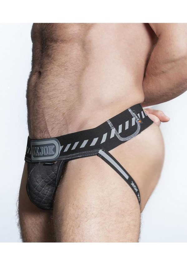 Packer Cargo Quilt Slider-Strap Jock - Black Puff - XXLarge