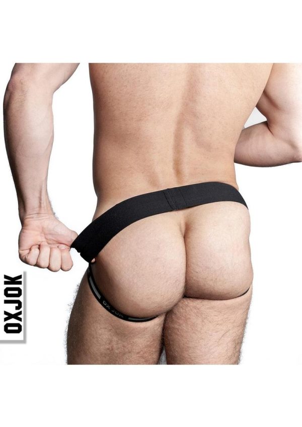 Airmesh Swagger Jock - Tar Black - Large