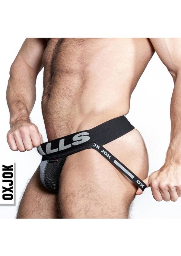 Airmesh Swagger Jock - Tar Black - Small