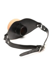 Master Series Ass Face Mouth Gag - Vanilla/Black