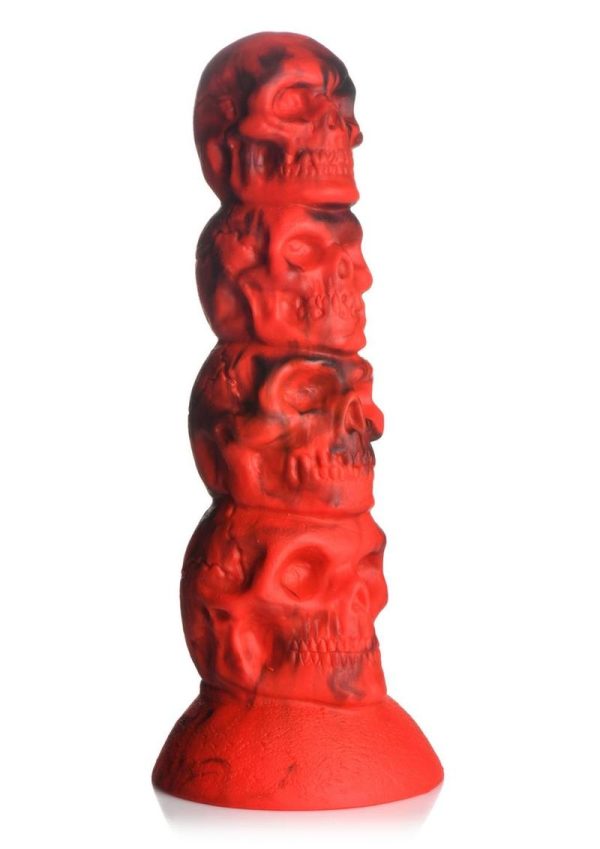 Creature Cocks Doom Silicone Dildo - Red/Black