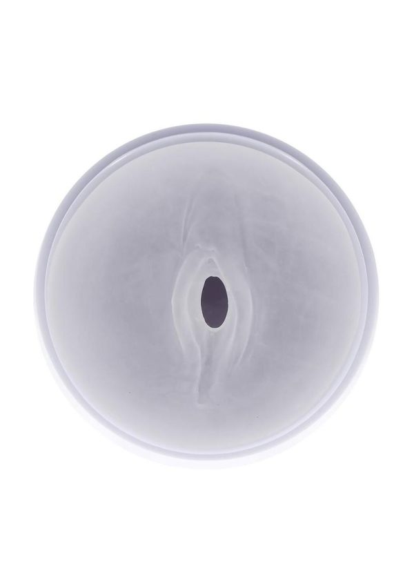 Selopa Pleasure Can Rechargeable Silicone Pussy Stroker - White