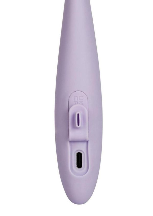 Svakom CICI 2 Rechargeable Silicone App Control G-Spot Vibrator - Lavender