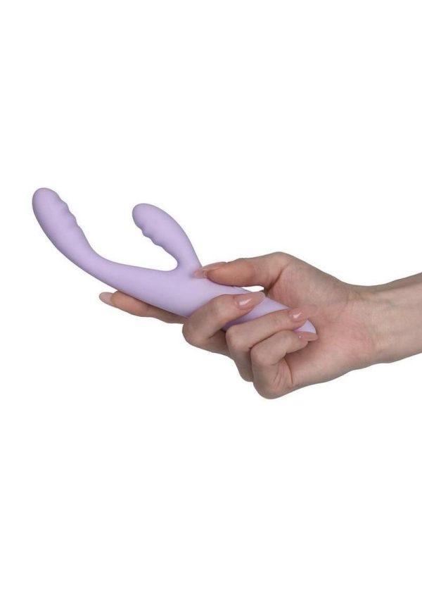 Svakom CICI Plus 2 Rechargeable Silicone App Controlled G-Spot Warming Vibrator - Lavender