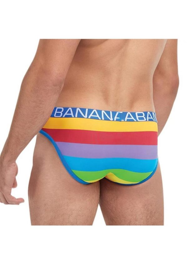 Banana Cabana Brief - Large/XLarge - Rainbow