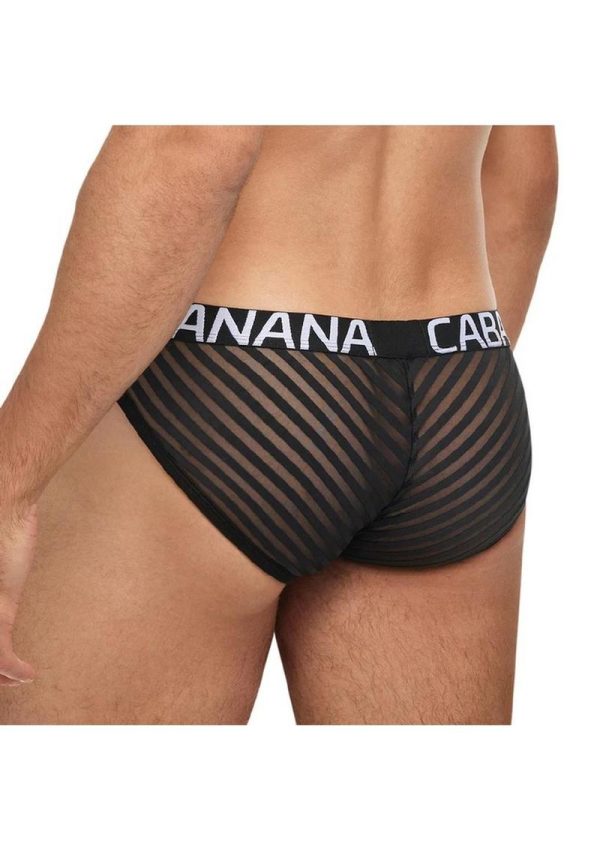 Banana Cabana Sheer Bikini - Small/Medium - Black