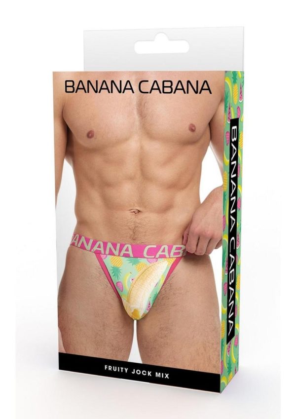 Banana Cabana Jock Fruit - Large/XLarge - Multicolor