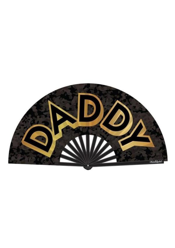Daddy Fan - Black/Gold