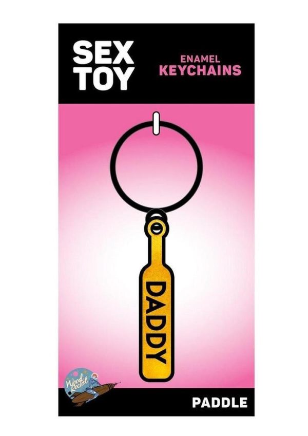 Paddle Daddy Keychain - Yellow/Black
