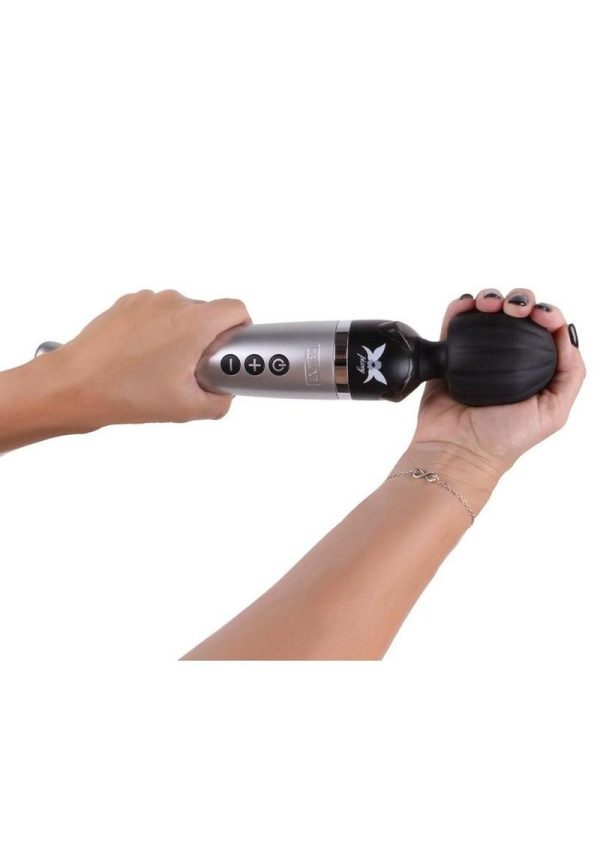 Pixey Deluxe Rechargeable Wand - Silver