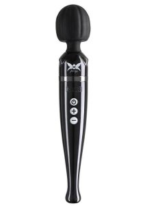 Pixey Deluxe Rechargeable Wand - Black Chrome