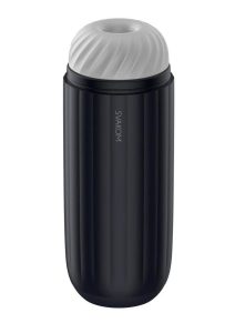Svakom Sam Neo 2 Pro Silicone App Control Rechargeable Heating Masturbator - Navy Blue