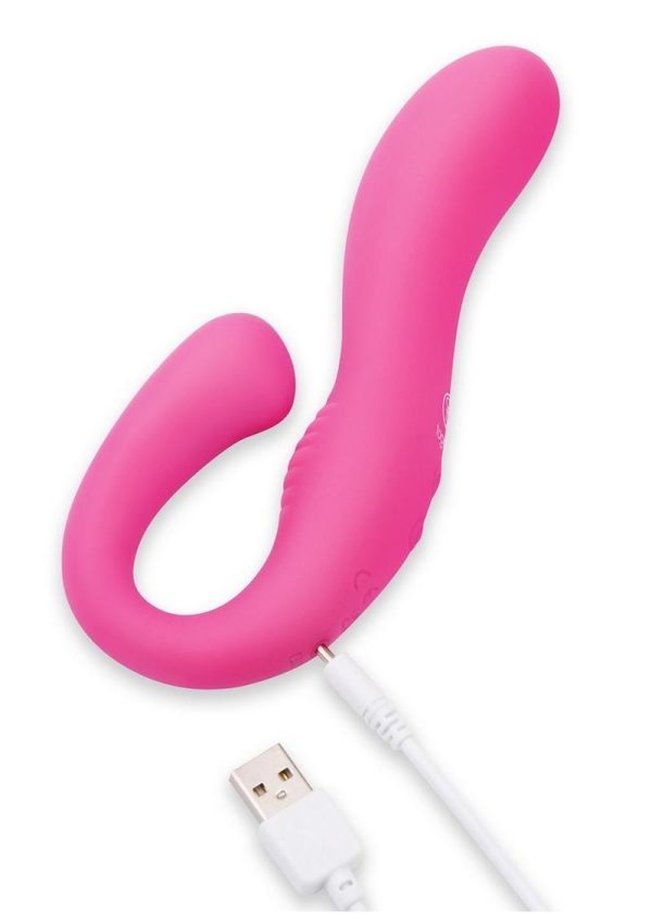 Together Toys Harmony Vibe Rechargeable Silicone Vibrator - Pink