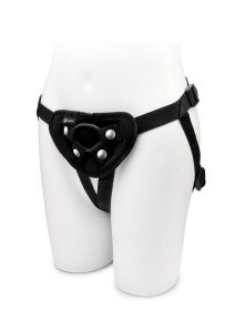 7.75in Dildos and Harness Set - Purple/Black