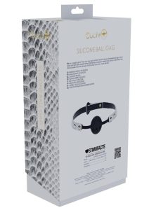 Ouch! Florence Collection Silicone Ball Gag - White