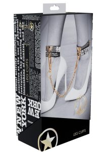 Ouch! NY Collection Leg Cuffs - Black