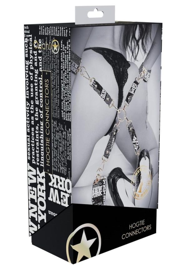 Ouch! NY Collection Hogtie Connectors - Black