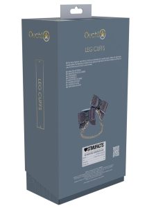 Ouch! Paris Collection Leg Cuffs - Black