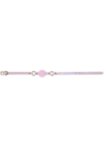 Ouch! Paris Collection Silicone Ball Gag - Pink