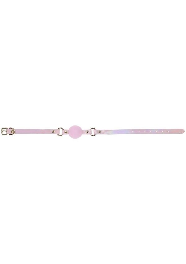 Ouch! Paris Collection Silicone Ball Gag - Pink