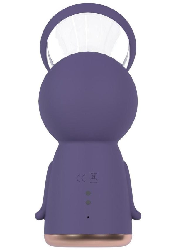 Pumped Exquisite Automatic 13 Speed Silicone Rechargeable Vulva and Breast Pump - Purple
