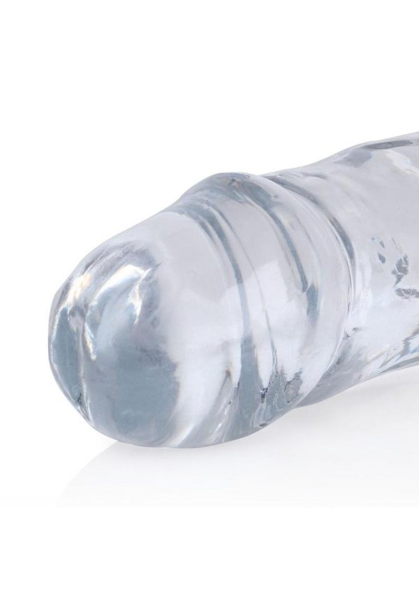 RealRock Crystal Clear Double Dong 13in - Clear