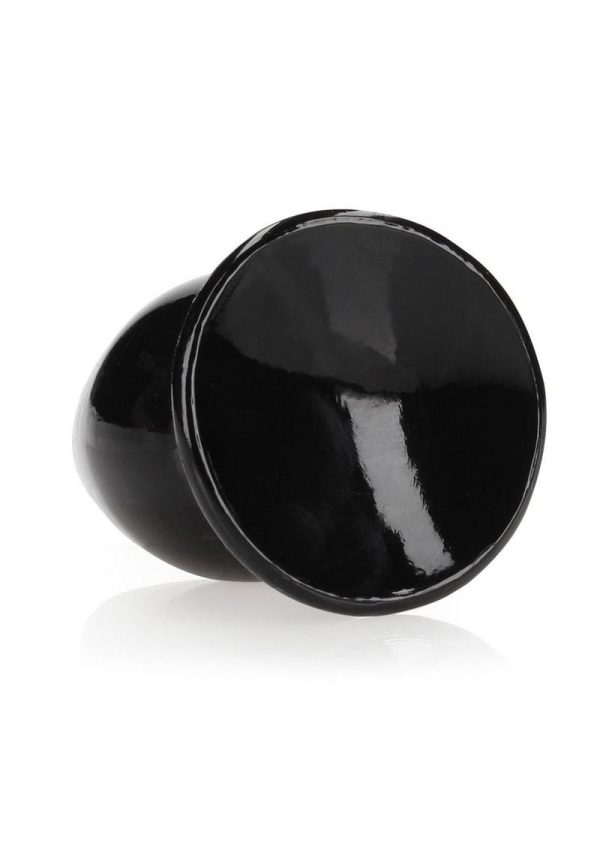RealRock Crystal Clear Anal Plus 3.5in - Black
