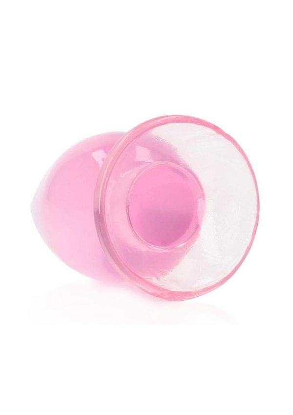 RealRock Crystal Clear Anal Plus 4.5in - Pink