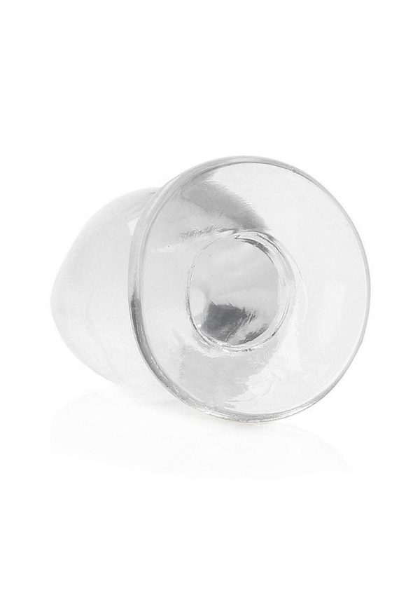RealRock Crystal Clear Anal Plus 4.5in - Clear