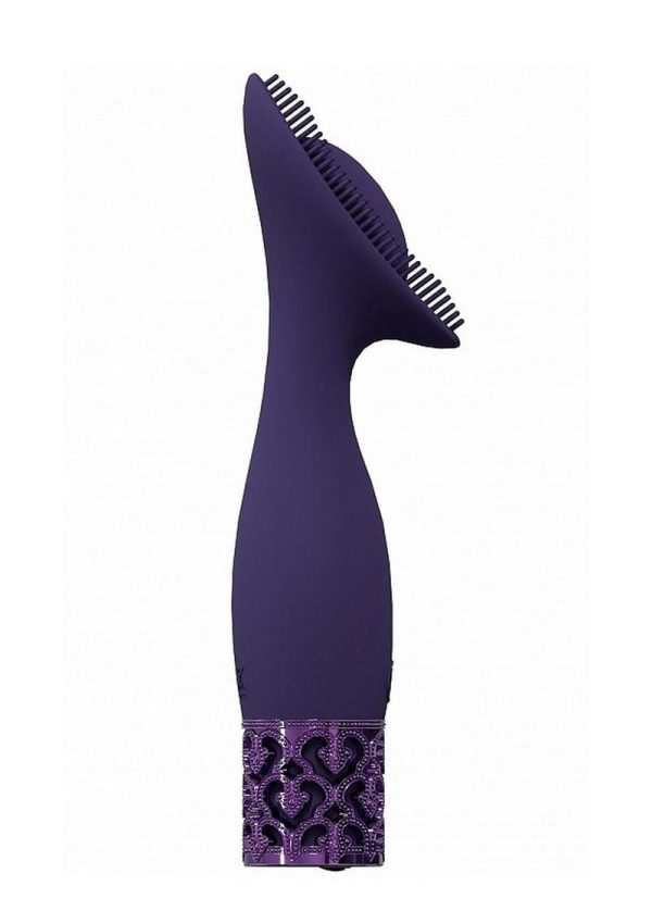Royal Gems Duchess Silicone Rechargeable Vibrator - Purple