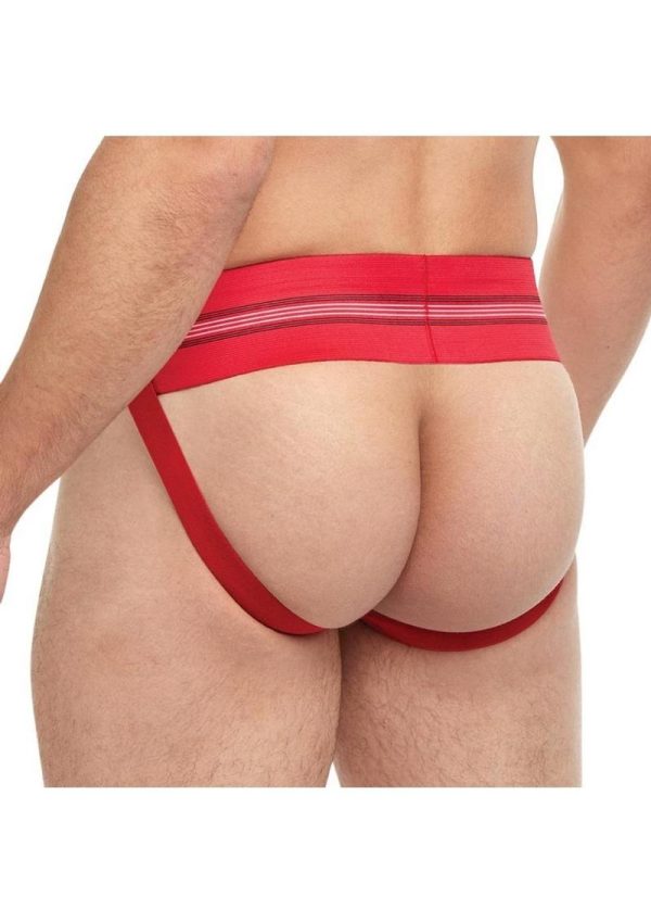 Goal Line Class Jockstrap - Small/Medium - Red