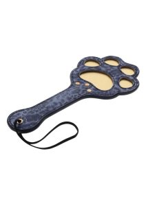Sex and Mischief Cougar Paw Paddle - Navy/Gold