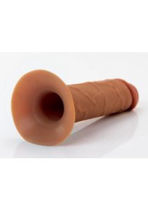 Fantasy X-Tensions Elite Silicone Dual Density Hollow Strap-On 7in - Caramel