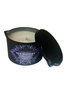 Kama Sutra Sex Magnet Blue Lotus Candle With Pour Spout 6oz.