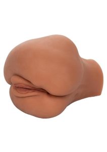 Stroke It Side Banger - Pussy and Ass - Chocolate