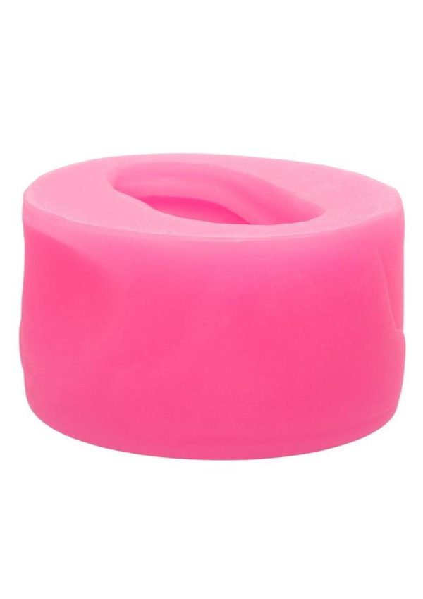 Slop Top Filthy Luv Silicone Dual Entry Stroker - Pink