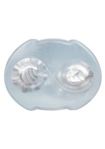 Cyclone Dual Ribbed Stroker XL - Clear