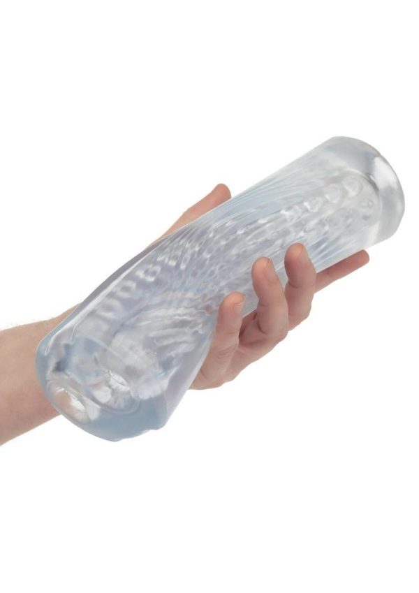 Cyclone Dual Ribbed Stroker XL - Clear